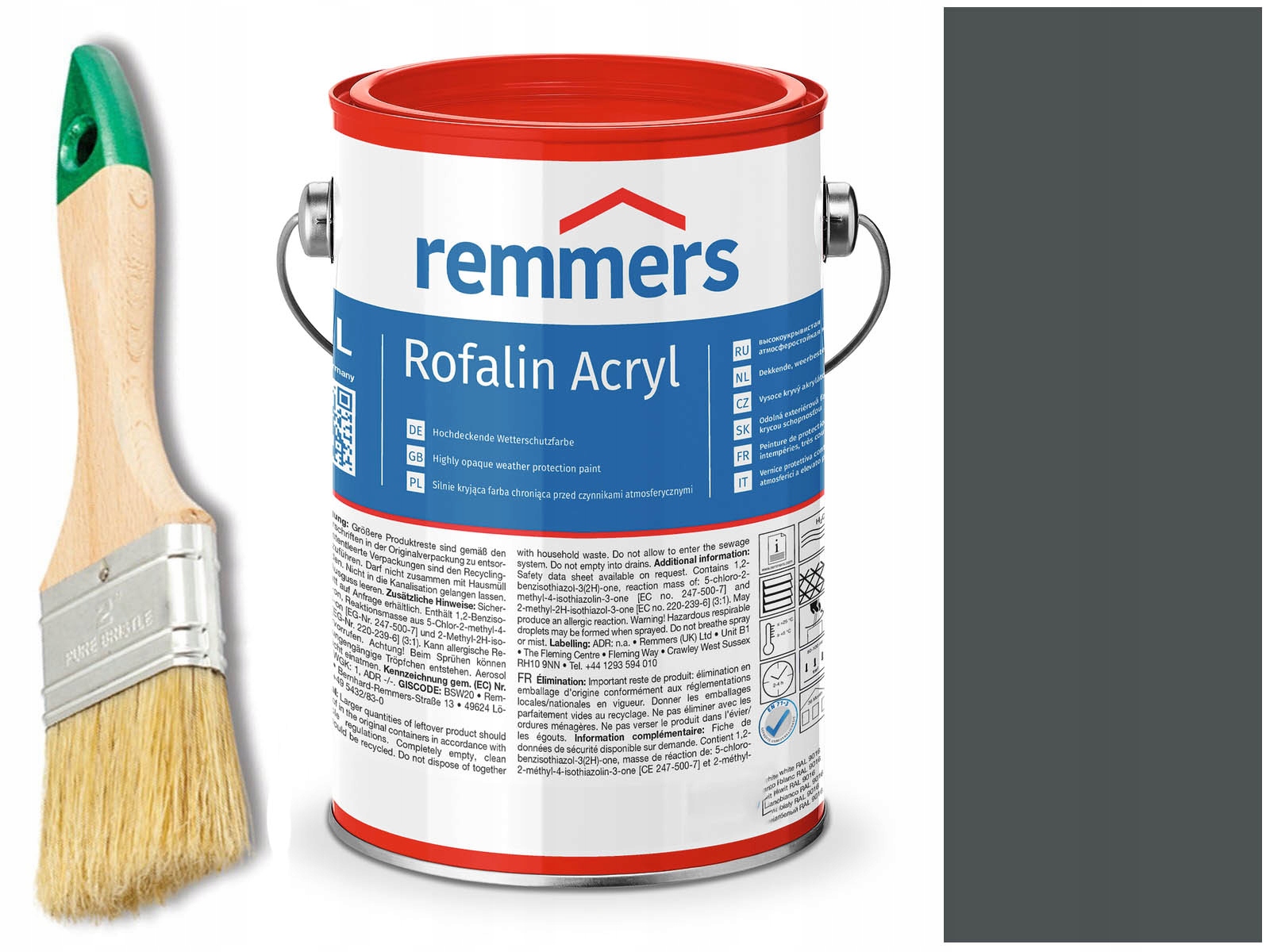 Remmers farba na drevo 5 l